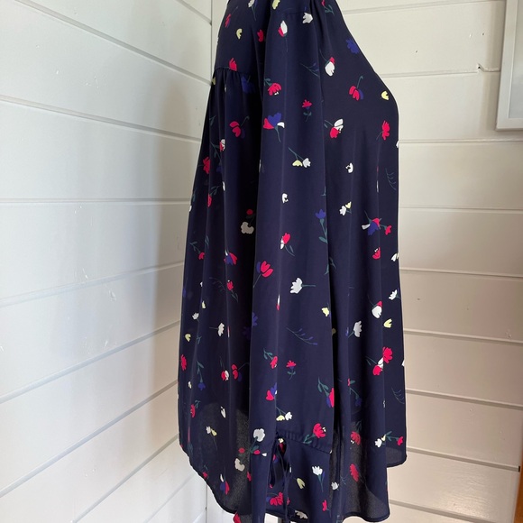 Reitman’s Ladies Blouse, Size 2X,long-sleeve with pattern, EUC - Picture 5 of 13